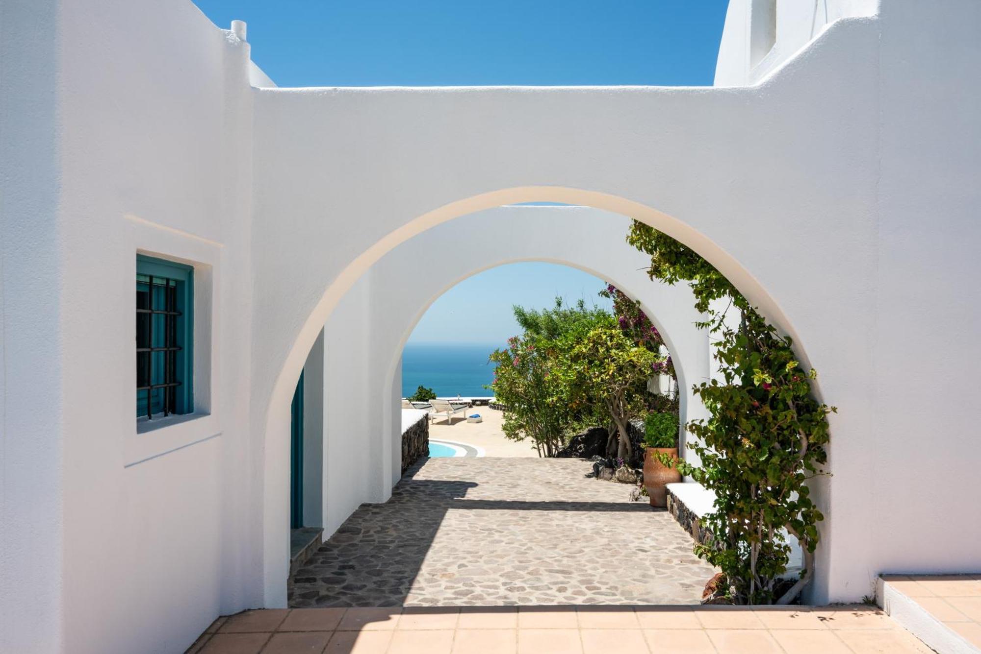 Villa Oinos - Sunset Views Ormos Athinios Екстер'єр фото