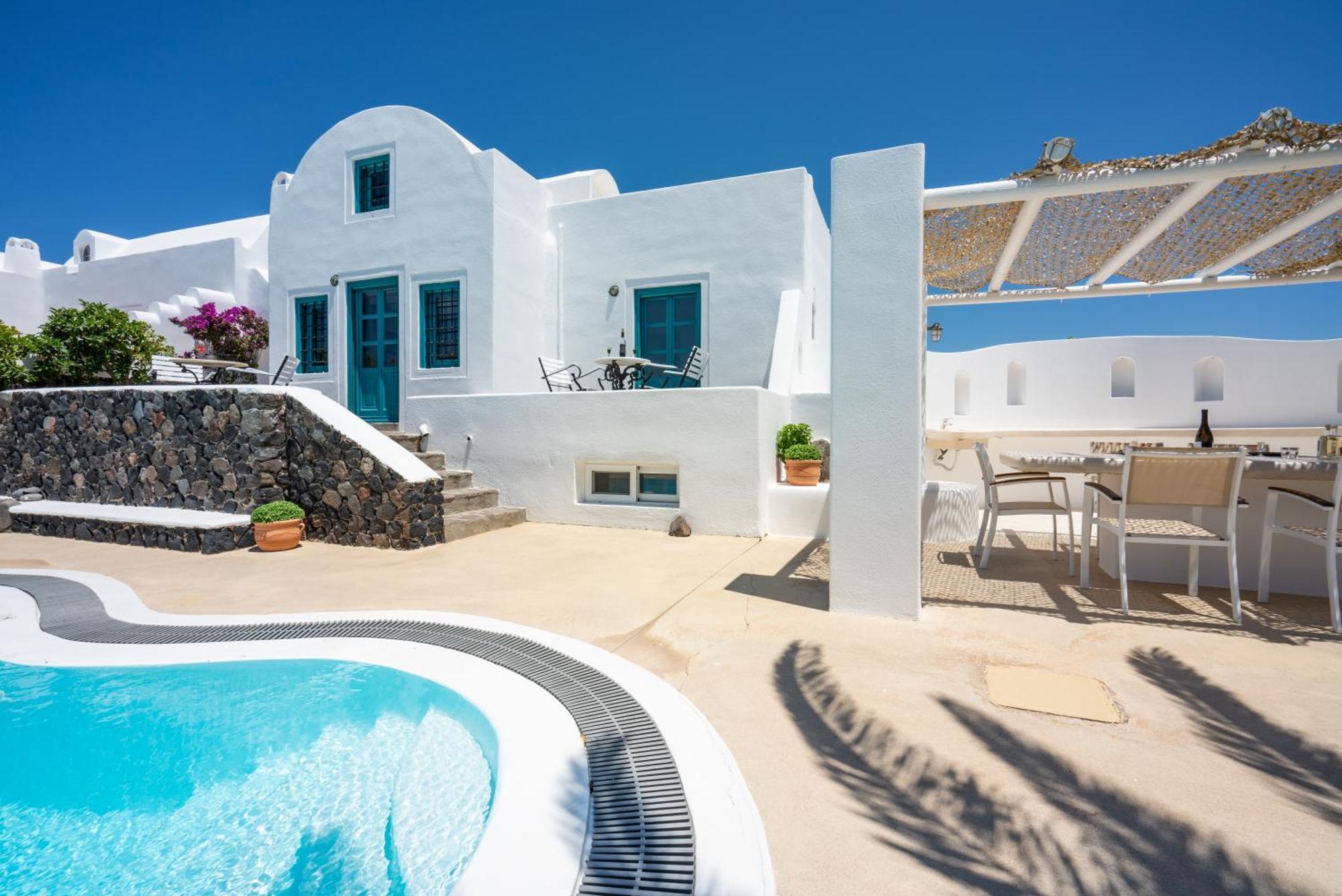 Villa Oinos - Sunset Views Ormos Athinios Екстер'єр фото