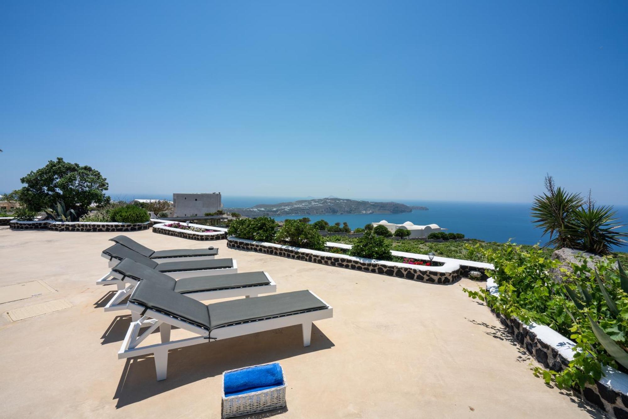 Villa Oinos - Sunset Views Ormos Athinios Екстер'єр фото