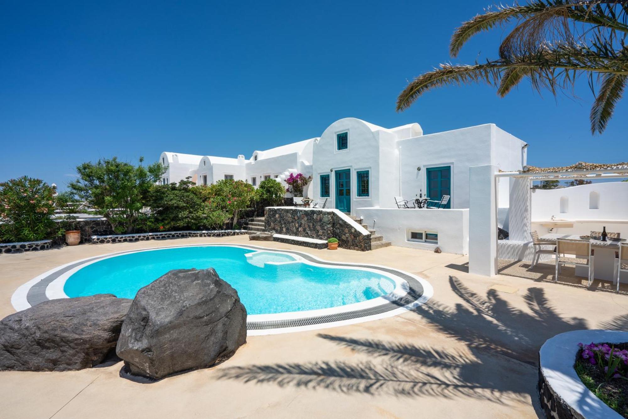Villa Oinos - Sunset Views Ormos Athinios Екстер'єр фото